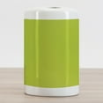 thumbnail image 2 of Lime Green Ceramic Toothbrush Holder, Empty Backdrop Blurry Off Focus Pastel Toned Shade Color Spring Theme Abstract, Decorative Versatile Countertop for Bathroom, 4.5" X 2.7", Apple Green, 2 of 4