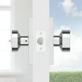 thumbnail image 2 of Baldwin ENCONCFR190 Contemporary Single Cylinder Keyed Entry Door Knob Set - Black, 2 of 7