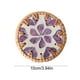 thumbnail image 3 of Plato Aislante Térmico de Cerámica y Ratán, Plato Floral de Concha Marina, Plato de Té, Mesa de Centro, Manteles Individuales de Concha Marina Tejidos a Mano E Impermeables., 3 of 6