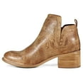 thumbnail image 3 of Diba True Women's Win Doe Booties Round Toe Tan 6 M  US, 3 of 5