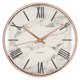 thumbnail image 1 of Reloj De Pared De 11,8 Pulgadas Con Hermoso Patrón De Mármol, Reloj De Pared Moderno De Bajo Ruido, Reloj Colgante Redondo Con Números Romanos Para Sala De Estar Y Oficina Minnieouse HA014718-00, 1 of 6