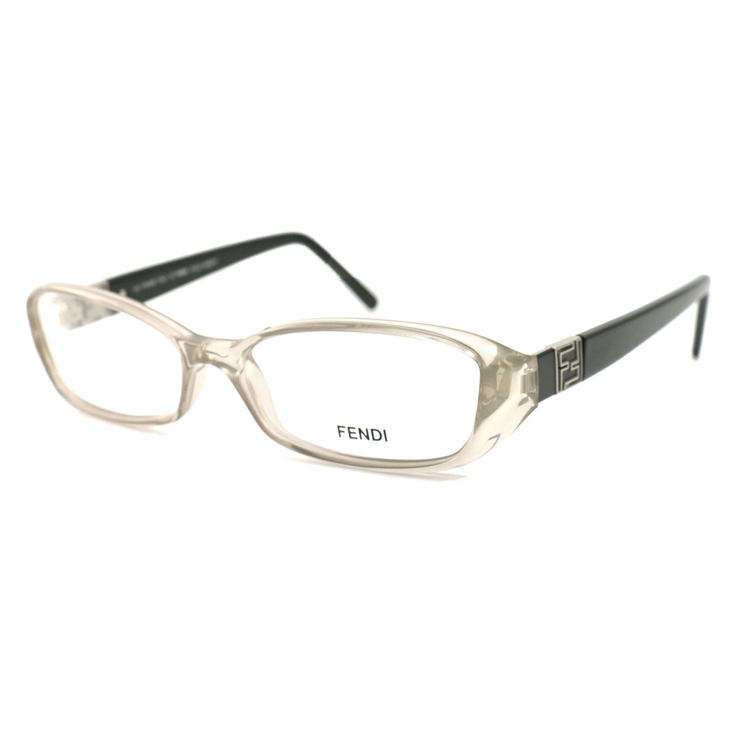 Fendi Womens Eyeglasses FF673 116 Clear/Black 53 16 135 Frames Oval ...