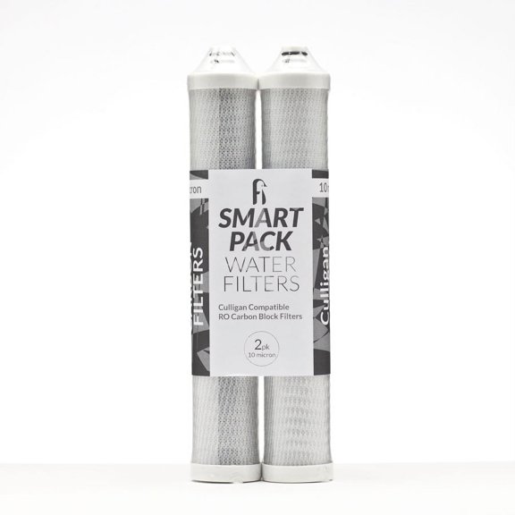 Culligan AC10 Compatible Smart Pack Carbon Filters, Fits AC-30 AC-15 - 2 Pack - By iFilters
