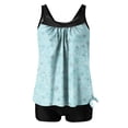 thumbnail image 2 of Mceream Women's Conservative High-Waisted Fashionable Printed Two-Piece Swimsuit Multicolor M, 2 of 4