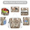 thumbnail image 2 of Vintage Halloween Poster Pattern Womens Lunch Box for Work,Insulated Large Lunch Bag for Tween and Teen,Loncheras Para Mujer,Leakproof Adult Lunch Bag for Work,Beach,Travel,Picnic,Camping, 2 of 7