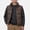 Brown, variant on Afuyipoi Kids Zip Up Puffer Jackets (3-14) Warm Sleeveless Outerwear Yellow 4T