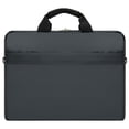 thumbnail image 4 of Professional 15.6 Inch Laptop Shoulder Bag - Water-Resistant Vinyl Briefcase with Adjustable Strap, Lockable Zipper, and Multiple Compartments for Office, College, and Travel, 4 of 8