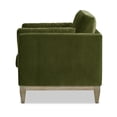 thumbnail image 5 of 4 Pc Knox Modern Farmhouse Sofa Armchair Storage Ottoman Set, 5 of 31