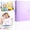 Light Violet, variant on CMYYNNA A3 Art Portfolio Folder - 30 Pocket (60 Pages) Art Portfolio Binder with Handle,Large Capacity Artwork Storage Organizer for 11.81x17.32in