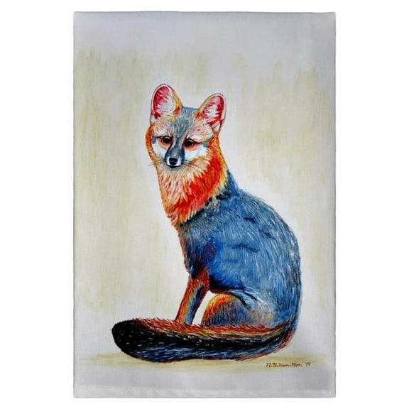 Betsy Drake GT1149 Gray Fox Guest Towel