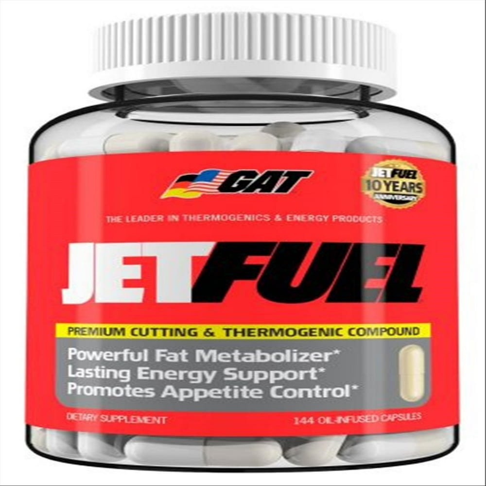 GAT Jetfuel Liquid Capsules, 144 Ct