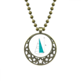 thumbnail image 1 of Altura de matematicas zona cono de volumen Colgante Estrella Collar Luna Cadena Joyas Unbranded M, 1 of 3