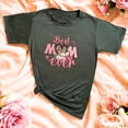 thumbnail image 3 of Playera Blusa De Best Mom Ever Moda Fashion Para Mujer Color Verde Oliva Talla Grande Marca Emil SaEs, 3 of 4