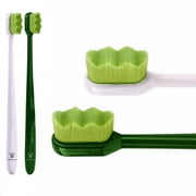 Wimolek Extra Soft Micro Nano Toothbrush for Sensitive Gums and Teeth. Aloe Infused Bristle (2 Pack)