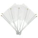 thumbnail image 4 of 48 banderines de manivela para árbitro, banderines de comando (blancos), 4 of 6