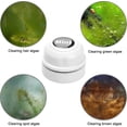 thumbnail image 5 of Mini Magnetic Fish Tank Brush - Fish Tank Cleaner - Glass Cleaner - Portable Durable Mini Magnet - Aquarium Cleaning and Algae Removal - White, 5 of 5