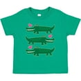 thumbnail image 3 of Inktastic Alligator Crocodile Reptile Girls Toddler T-Shirt, 3 of 5
