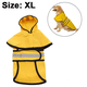 thumbnail image 2 of Impermeable reflectante ajustable para mascotas, poncho con capucha para perros pequeños y extra grandes y cachorros., 2 of 5