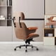 thumbnail image 4 of Lying Home Leather Office Chair Modern Study Armchair Compute Gaming Boss Chair Comfortable Armrest Silla Gamer 컴퓨터의자 Furniture My Lux Decor Round, 4 of 11