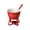 B, variant on Ceramic Fondue Cup with Fork, Even Heating Melting Pot for Chocolate, Cheese, Butter, Caramel, Portable Kitchen Gadget Set for Christmas Birthday, Camping Picnic, Family , A Melting Furnace