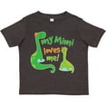 thumbnail image 3 of Inktastic My Mimi Loves Me Grandson Dinosaur Boys Toddler T-Shirt, 3 of 5