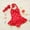 Red, variant on KTMKH Toddler Girls One Piece Swimsuit Baby Sleeveless Circle Dot Bowknot Headband Beach Swimwear Bathing Suit For 18-24 Months