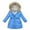 Blue, variant on SGMVNU Boy and Girl Vest Jacket Toddler Baby Kids Girls Winter Heavy Warm Parkas Hooded Windproof Coat Outwear Jacket Warm Outerwear for Boy and Girl(Size 6-7 Years, Blue)
