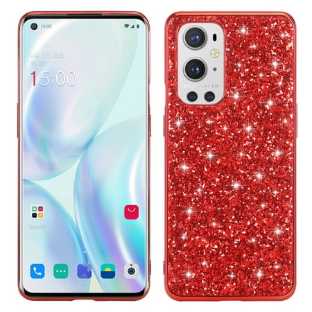 For OnePlus 9 Pro Glitter Powder Shockproof TPU Protective Case