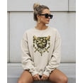 thumbnail image 3 of Camo Baseball Sweatshirt for Men Women & Kids Baseball or Softball Game Day Pullover Sand Sweatshirt Adult Small, 3 of 7