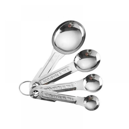 

Stainless Steel Measuring Spoons Tablespoon Teaspoon Accurate Measure for Cooking Baking Liquid Or Dry Ingredients Measuring Cups Measuring Spoon Set