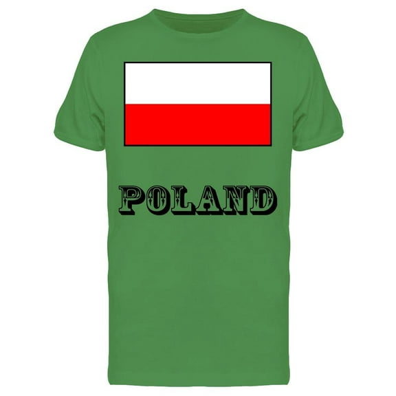 Poland Flag  Tee Men's -Image by Shutterstock