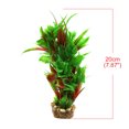 thumbnail image 3 of Planta Decorativa Decoración Acuario Terrario Plástico Tanque Hábitat para Los Reptiles Rojo Verde 11 x 8 x 20 cm/4.33x 3.15x 7.87, 3 of 4