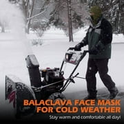 MELASA Winter Balaclava Face Mask for Men Women, Thermal Fleece Ski Mask with Movable Face Cover for Skiing, Snowboarding(Digital Camo)