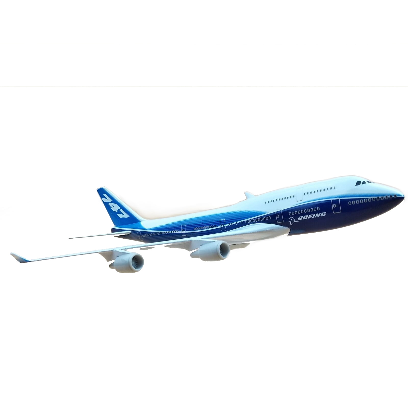 Avion miniature B747 Delta Air Lines 47CM à l'échelle 1:150, modèle d'avion jouet pour enfant, avec éclairage LED, modèle d'avion en métal moulé sous pression, cadeau  26