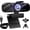 2K Webcam with USB Cable, variant on Webcam with Built-in Microphone and Rotatable Tripod, 1080P Video and Wide Angle Camera, Cover, for Desktop PC or Laptop Computer