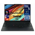 thumbnail image 3 of Lenovo ThinkPad Business Laptop 16.0in Touchscreen IPS WUXGA Display (Intel Ultra 5-225U, 32GB DDR5, 1TB PCIe SSD, Intel Graphics, Backlit KB, Fingerprint, Thunderbolt 4, Win 11 Home) w/USB-C Dock, 3 of 7
