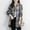 ZC-Blue, variant on Womens Button Down Shirts Loose Fit Long Sleeve Plaid Shirts Business Casual Collared Shirts Mid Lenght Flannel Shirts with Pocket