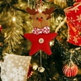thumbnail image 4 of Fiudx Artículos en oferta con ofertas flash Colgante de Navidad Colgante de árbol de Navidad Decoración Colgante de campana de Papá Noel Decoración, 4 of 6
