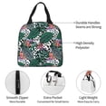thumbnail image 3 of Pofeuu Tropical Leaves Print Lunch Bag Lunch Box Large Capacity Insulated Lunch Bag for Adult, Leakproof Reusable Lunch Tote Bags for Work, 3 of 5