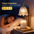 thumbnail image 4 of VAVSEA Candle Warmer Lamp with Stepless Dimmable & Timer, Height Adjustable Wax Warmer with 2 Bulbs for Home Room Decor, Gifts for Christmas, Housewarming, 4 of 8