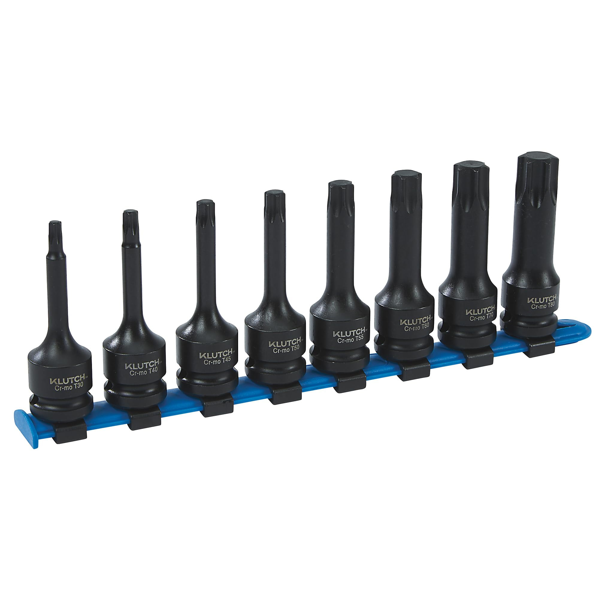 Klutch 8-Pc. Impact Star Bit Set