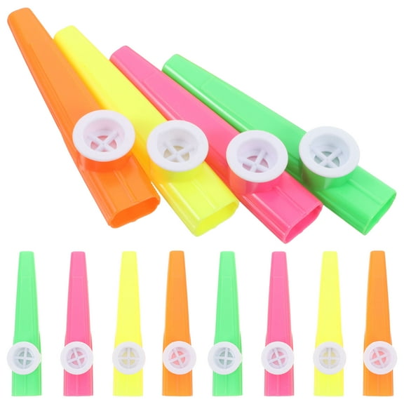 Pawsdot 24pcs Party Favors Music Instruments Assorted Color Kazoos for Events