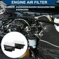thumbnail image 2 of Filtro de aire del motor Unique Bargains No.6420942304/6420942404 para Mercedes-Benz ML350 3.0L 2010-2014 Elemento de filtro de aire de larga duración 1 par, 2 of 7