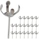 thumbnail image 1 of 20 piezas de pasadores para pendientes con forma de garra, accesorios para pendientes de bricolaje, suministros para hacer joyas de perlas para mujeres ------Código de producto 72301, 1 of 4