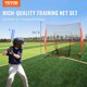 thumbnail image 2 of Red de entrenamiento de béisbol y sóftbol VEVOR de 2,1 x 2,1 m con bolsa de transporte, 2 of 9
