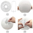 thumbnail image 3 of 4Pcs  Paper Lanterns Paper Lamp Shade Chinese Japanese Hanging Paper Lantern for Home, Party, Wedding, Christmas Decorations, 3 of 7