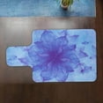 thumbnail image 3 of tredstone Pilates Reformer Mat Reformer Non Slip Mat Towel for Gym Travel Yoga Violet Flower, 3 of 8