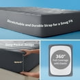 thumbnail image 5 of Sonive Cooling Full Mattress Pad, Breathable Soft Noiseless Mattress Cover Deep Pocket, Grey, 5 of 9