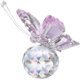thumbnail image 1 of Crystal Butterfly Figurine with Glass Ball Base - FFY 26-27s, 1 of 5