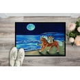 thumbnail image 2 of Carolines Treasures 7318MAT Corgi Tapis de Plage à Chevaucher Intérieur & Extérieur - 18 x 27 Po., 2 of 4
